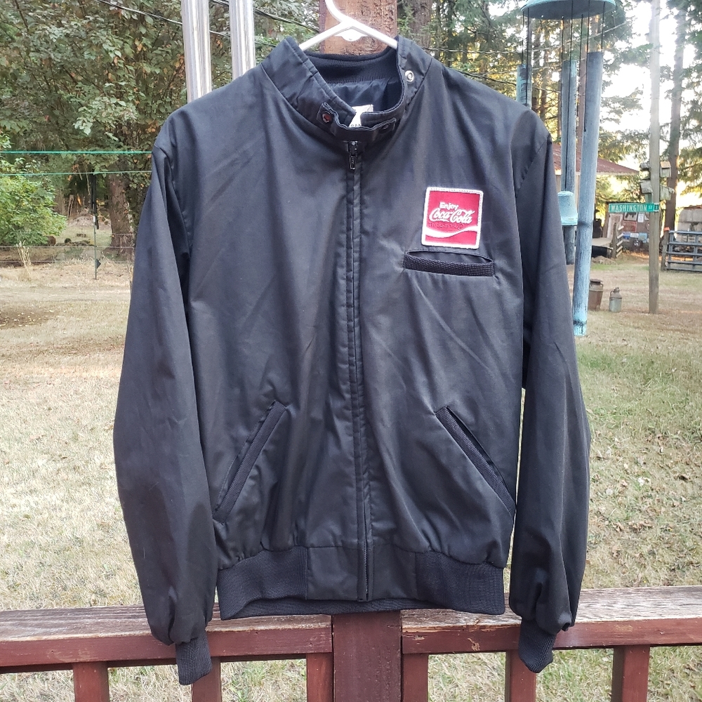 Vintage K-Brand Jacket With Coca-Cola Trademark Patch- Size S